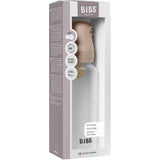 Bibs Blush Baby Flaske Round Latex 1 Pack 270 ml Medium Flow