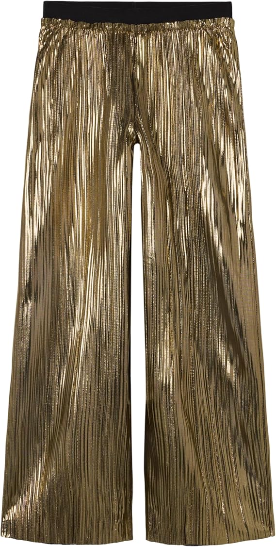 Name it NKFRITALLICA WIDE PANT - Bukser - Gold colour