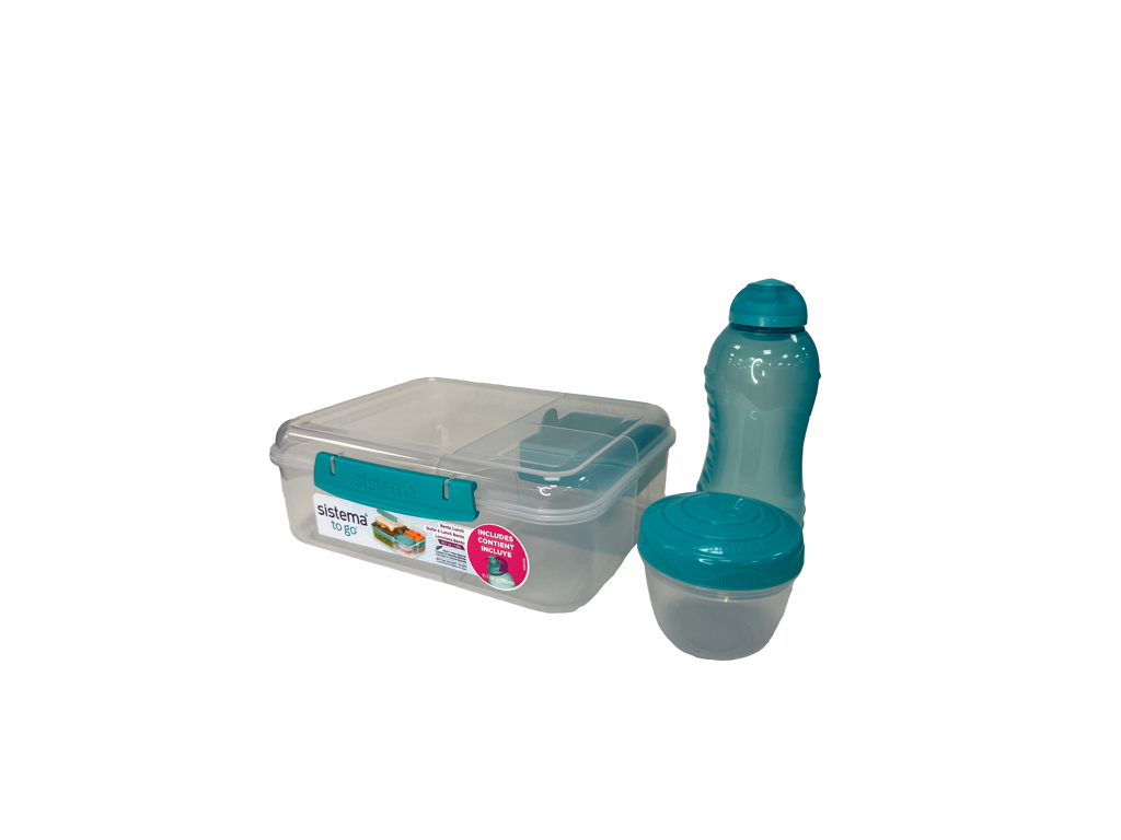 Sistema Bento Lunch to go with 330ML bottle