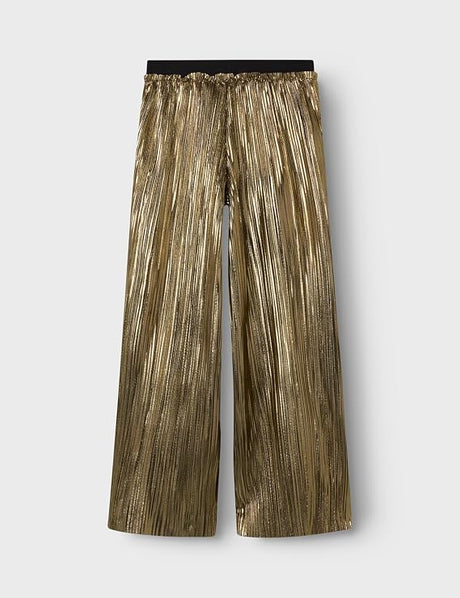 Name it NKFRITALLICA WIDE PANT - Bukser - Gold colour