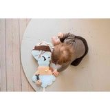 That's Mine Skumlegegulv Rund Light Brown