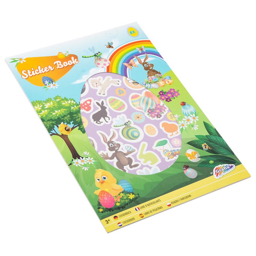påske sticker book