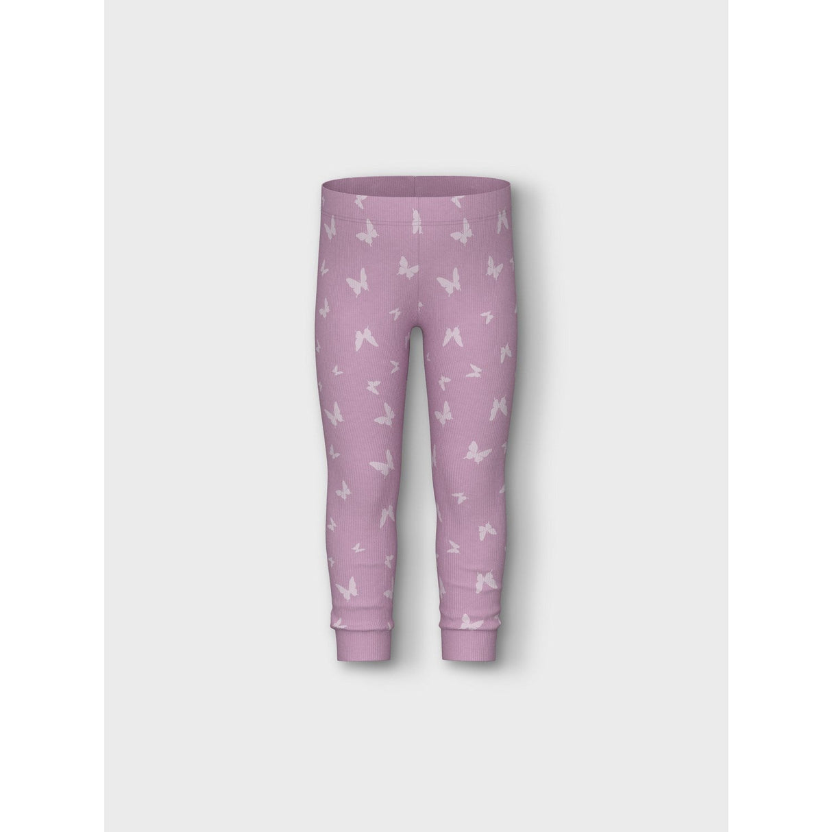 Name It Pink Lavender Pyjamas Pink Butterfly Rib Noos