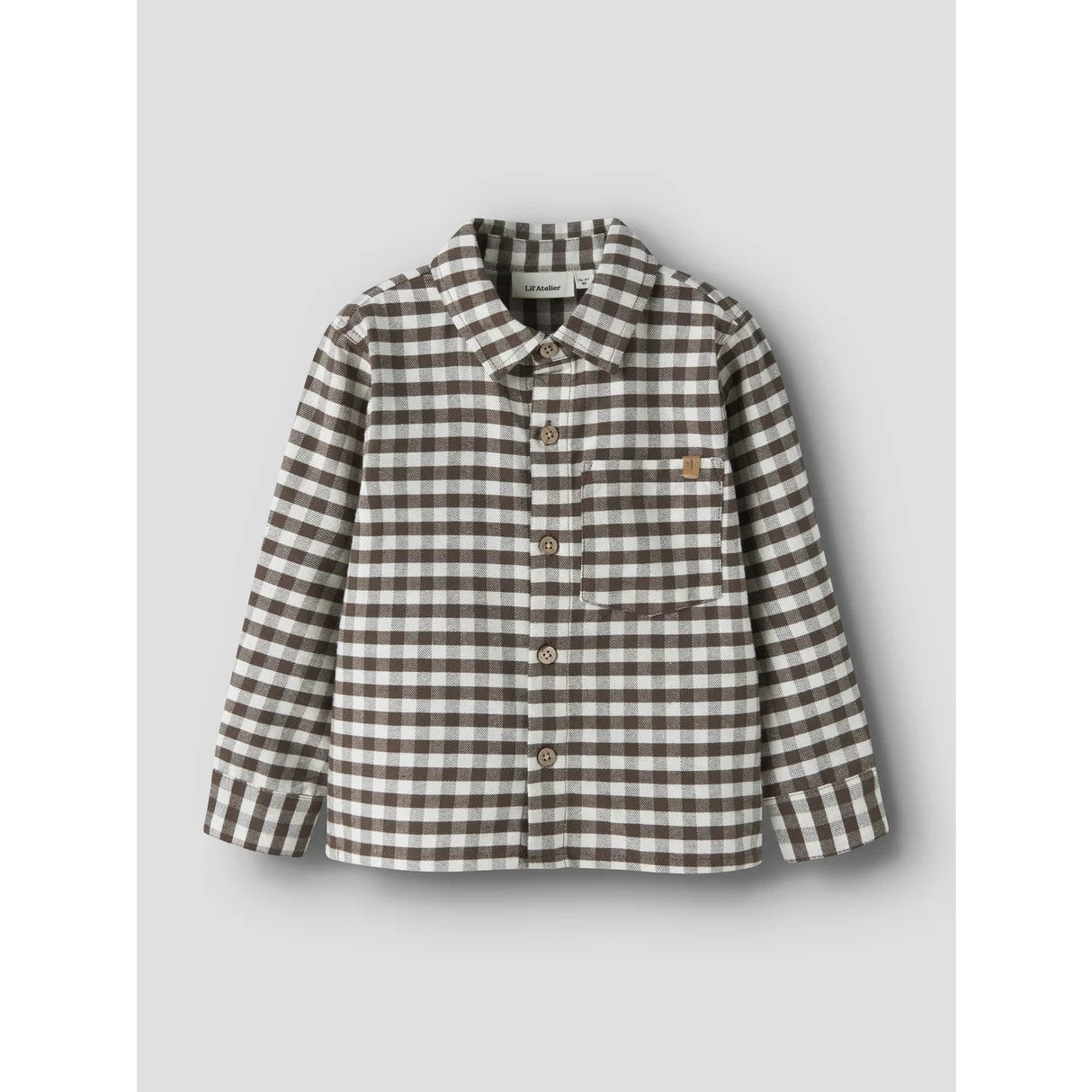Lil'Atelier Teak Nmmnoki Ls Loose Skjorte Lil