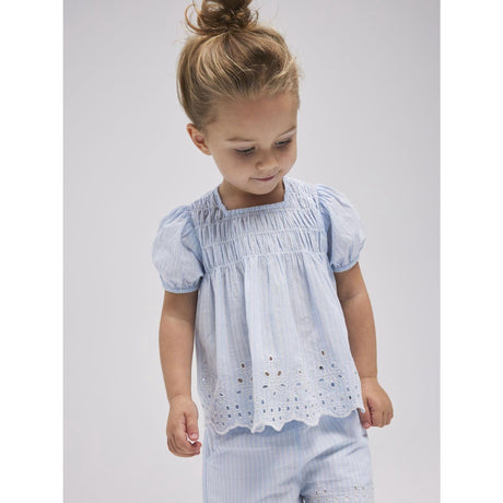 Name It Chambray Blue Fesinne Bluse