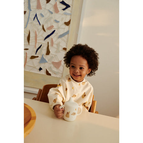 LIEWOOD Elephant / Creme De La Creme Merle Printed Cape Hagesmæk