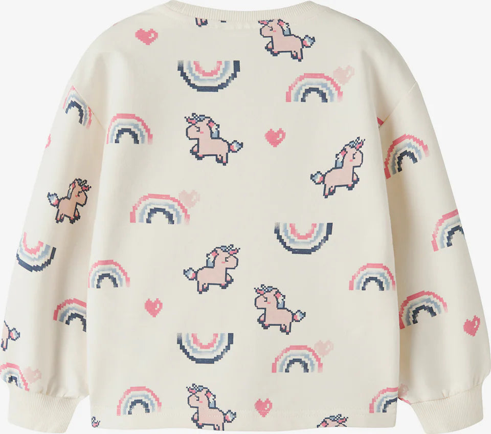 name it nmflilith ls rlx sweat unb box antique white