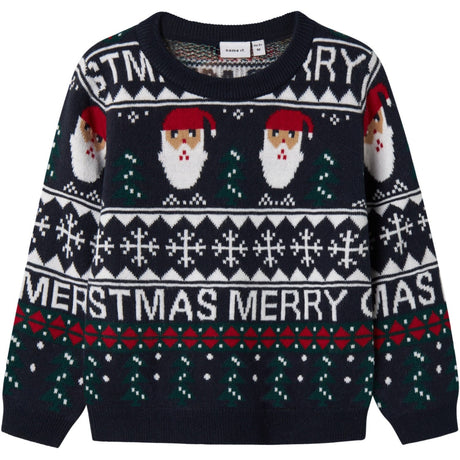 Name It Dark Sapphire Nmnrastokka Ls Knit