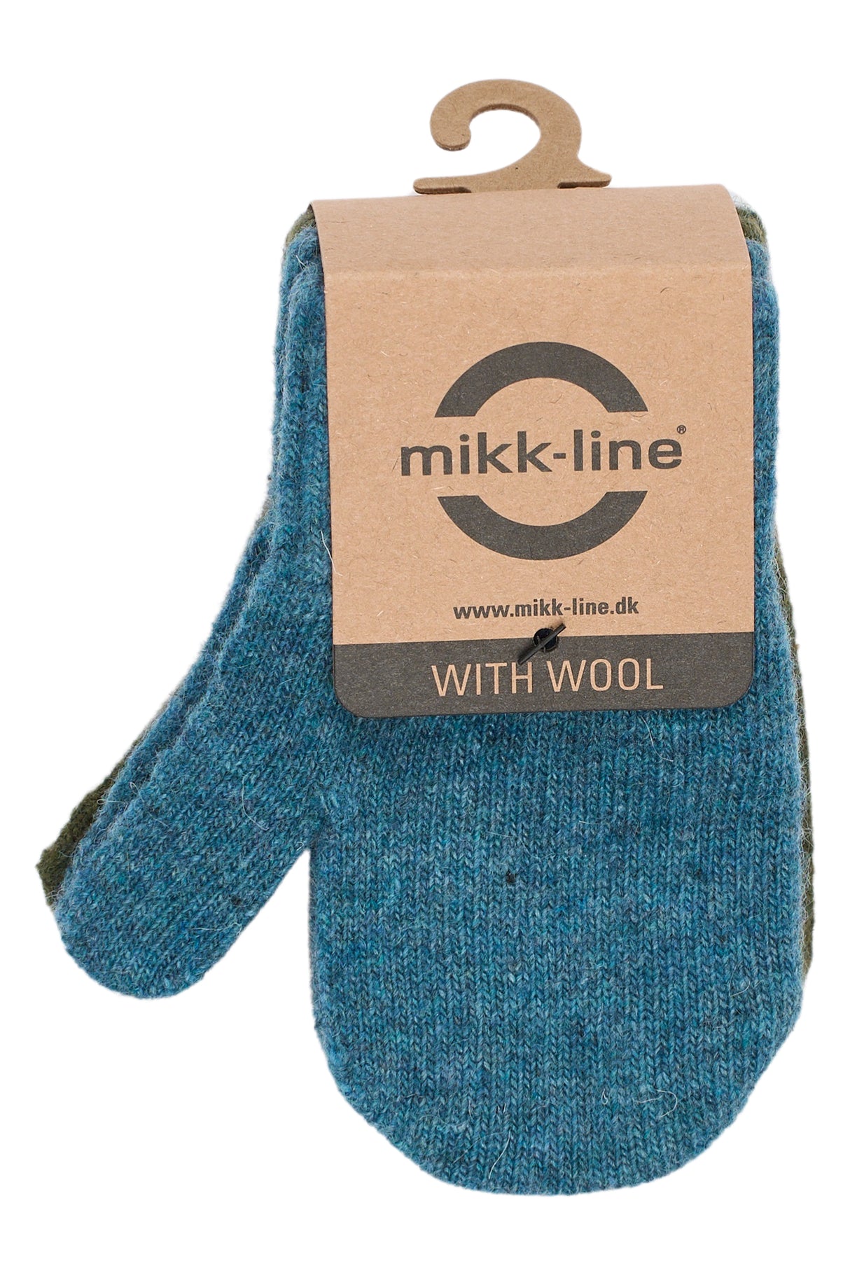 Mikk-Line Blue Mirage-Kombu Green - Coffee Bean Luffer 3-Pak