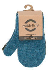 Mikk-Line Blue Mirage-Kombu Green - Coffee Bean Luffer 3-Pak