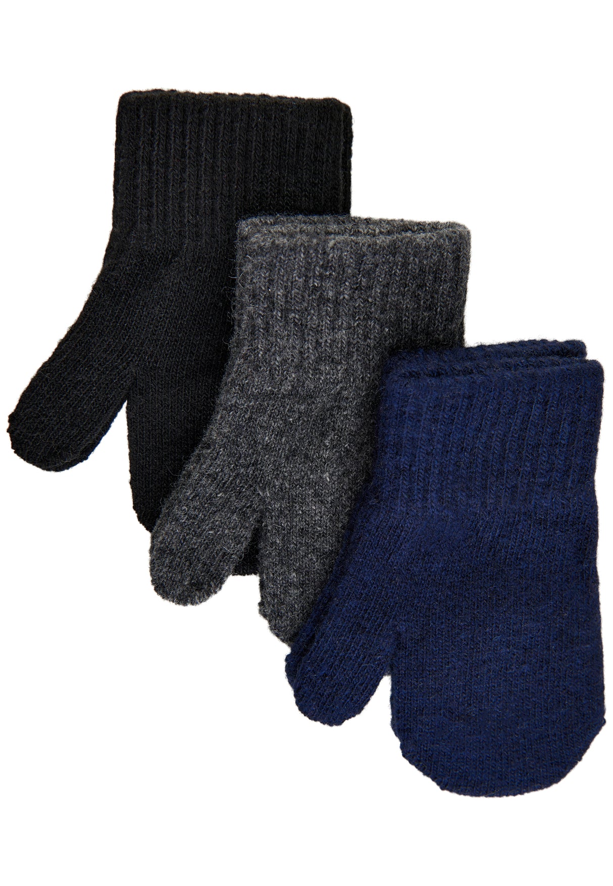 Mikk-Line Blue Nights - Antrazite - Black Luffer 3-Pak