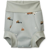 Liewood Valentin Nappy Badebukser Vehicles/Dove Blue