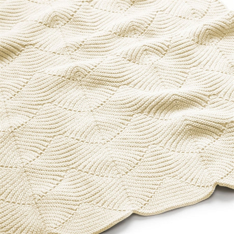 Cam Cam Copenhagen Baby Scallop Knit Tæppe Natural