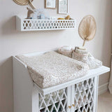 Cam Cam Copenhagen Quilted Opbevaringskurv 2 Pak Lierre/Almond