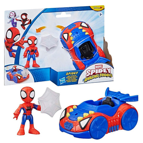 Spidey & Friends Vehicle & Figure 7,6 cm - Spidey