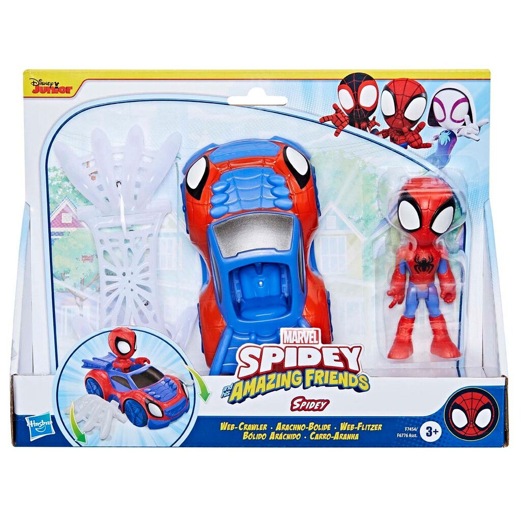 Spidey & Friends Vehicle & Figure 10 cm - Spidey