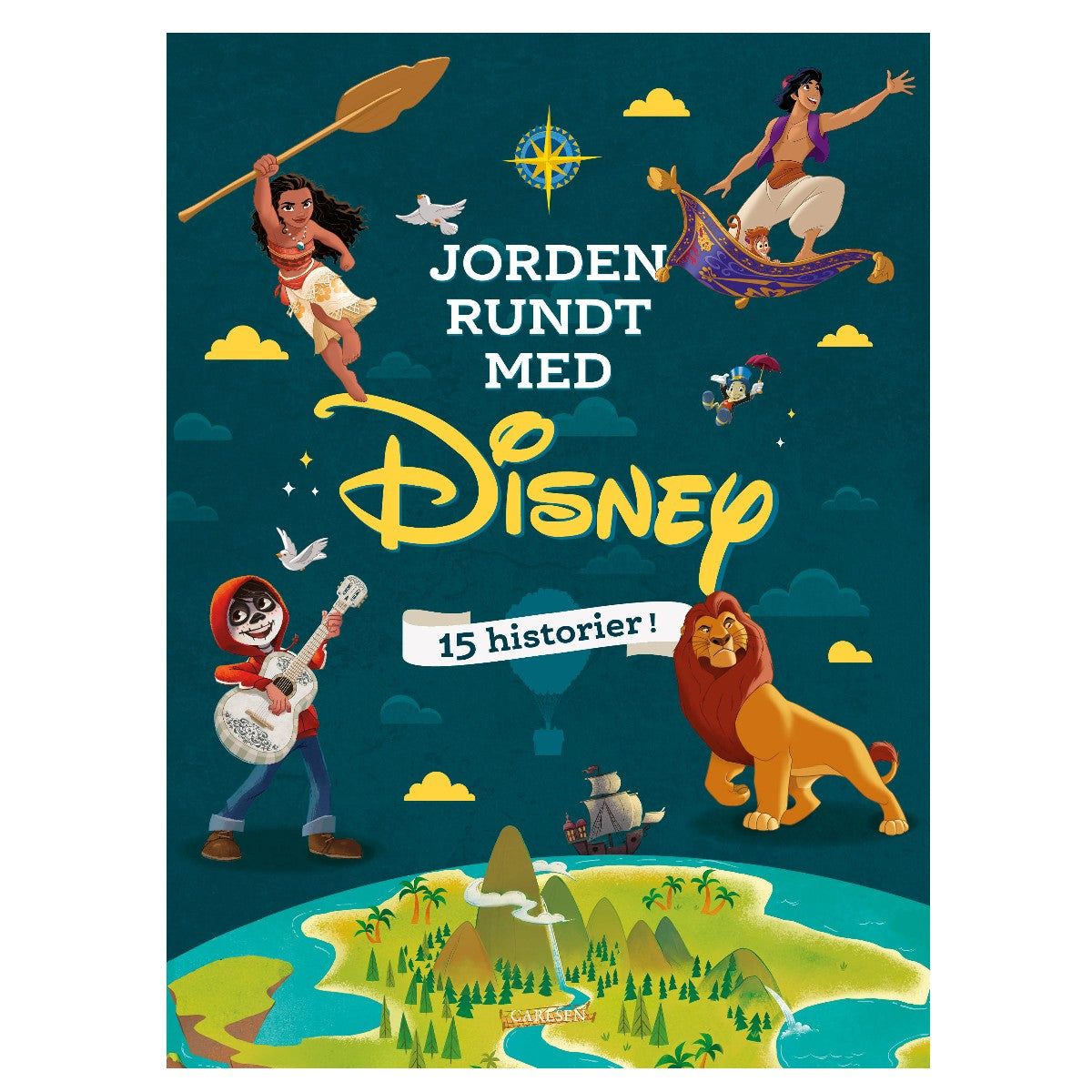 Forlaget Carlsen Jorden rundt med Disney