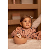 LIEWOOD Berry / Pale Tuscany Merle Ruffle Cape Hagesmæk