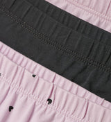 Name It Hipsters - 3-Pak - Noos - NmfTights - Winsome Orchid/Hea