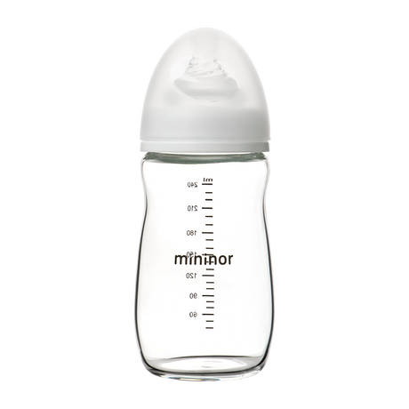 Glassutteflaske 240 ml 3m