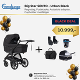 Emmaljunga Big Star Sento Urban Black (SUPER DEAL)