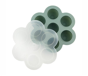 Le Toft Fryseboks babymad 7 rum - Smokey Green