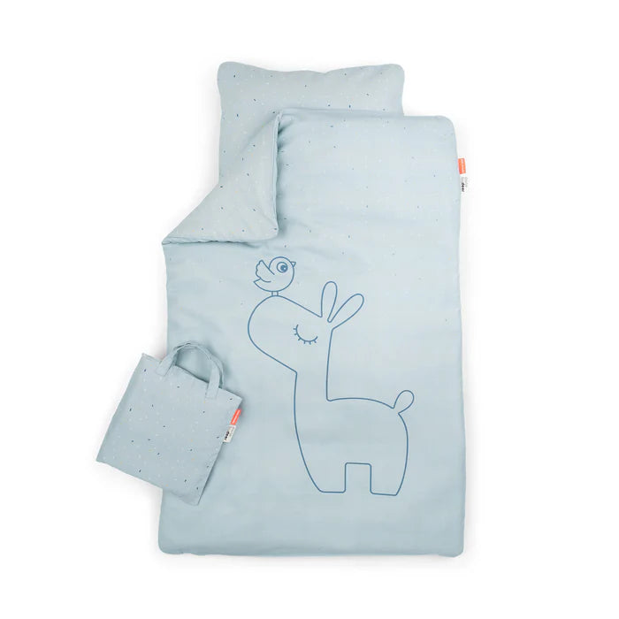 Done by Deer babysengetøj - GOTS Lalee blå