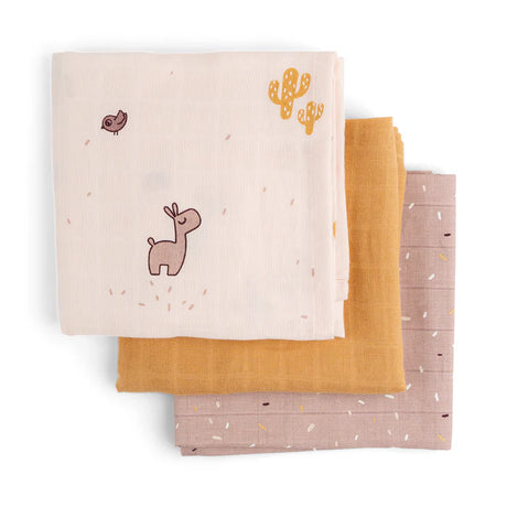 Donebydeer stofbleer 3-pack GOTS Lalee Powder