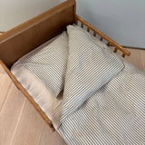 By Mats Juniorsengetøj - Green Double Stripe