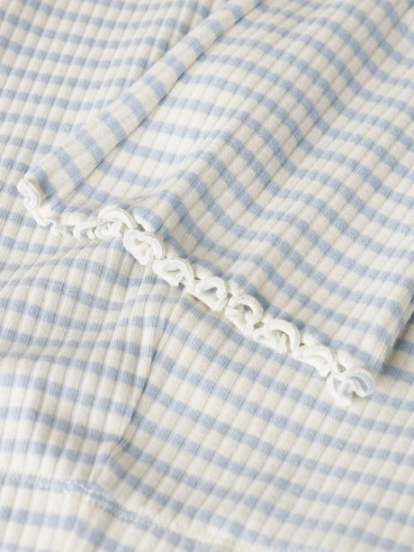 nmfvemma flare pant antique white blue