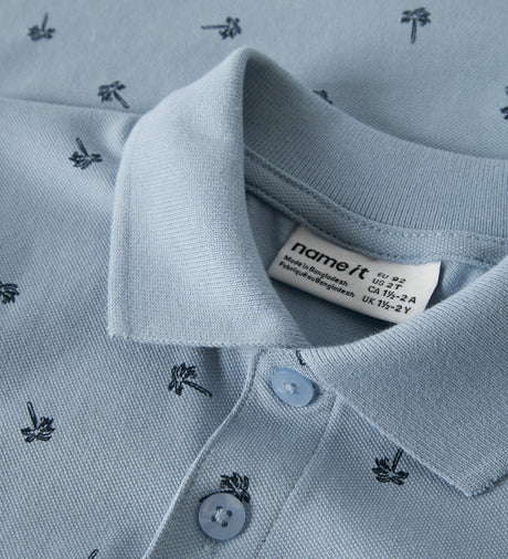 Name It blue fog Palm Nmmvolo Ss Nreg Polo "138"