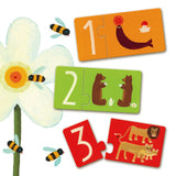 Djeco Puzzle duo, numre.
