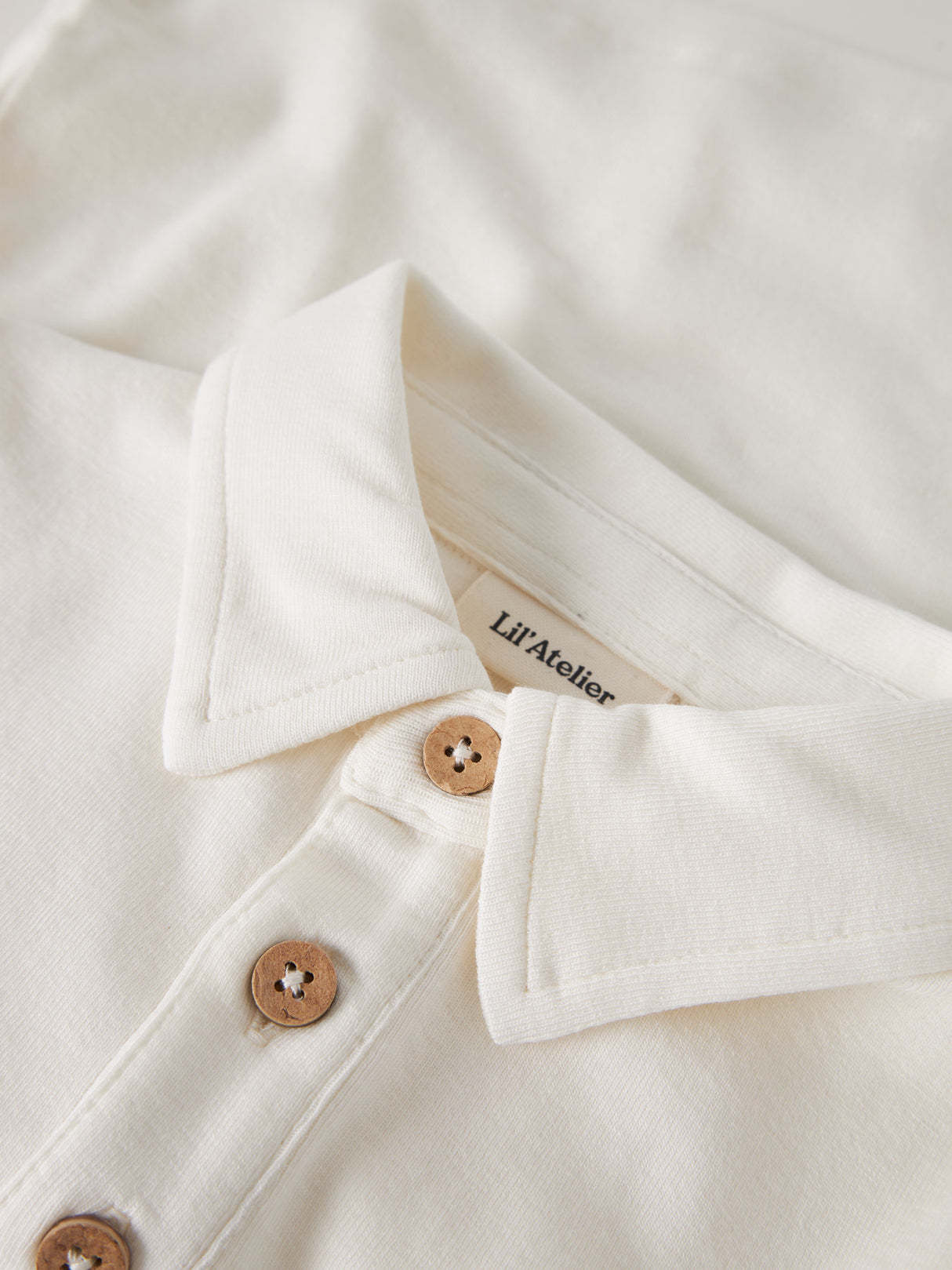 NMMFUNDO LS SLIM TOP LIL - Coconut Milk
