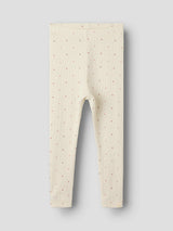 NMFGAGO KYE SLIM LEGGING LIL - Turtledove DOT