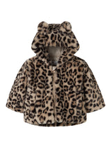 Name It Leo jakke - NBFMILA JACKET HOOD PB - Humus LEO