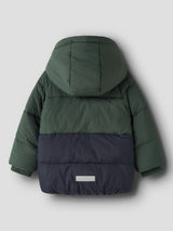 NMMMELBOURNE PUFFER JACKET BLOCK - Navy Blazer
