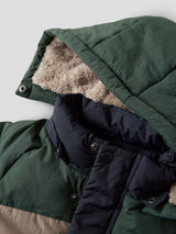 NMMMELBOURNE PUFFER JACKET BLOCK - Navy Blazer