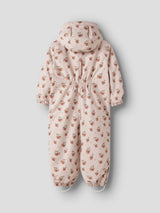 NMFLASNOW10 SNOWSUIT AOP FO LIL - Hushed Violet APPLES