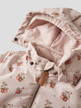 NMFLASNOW10 SNOWSUIT AOP FO LIL - Hushed Violet APPLES