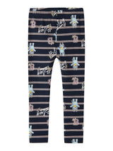 NMFSISA BLUEY LEGGING SKY - Navy Blazer