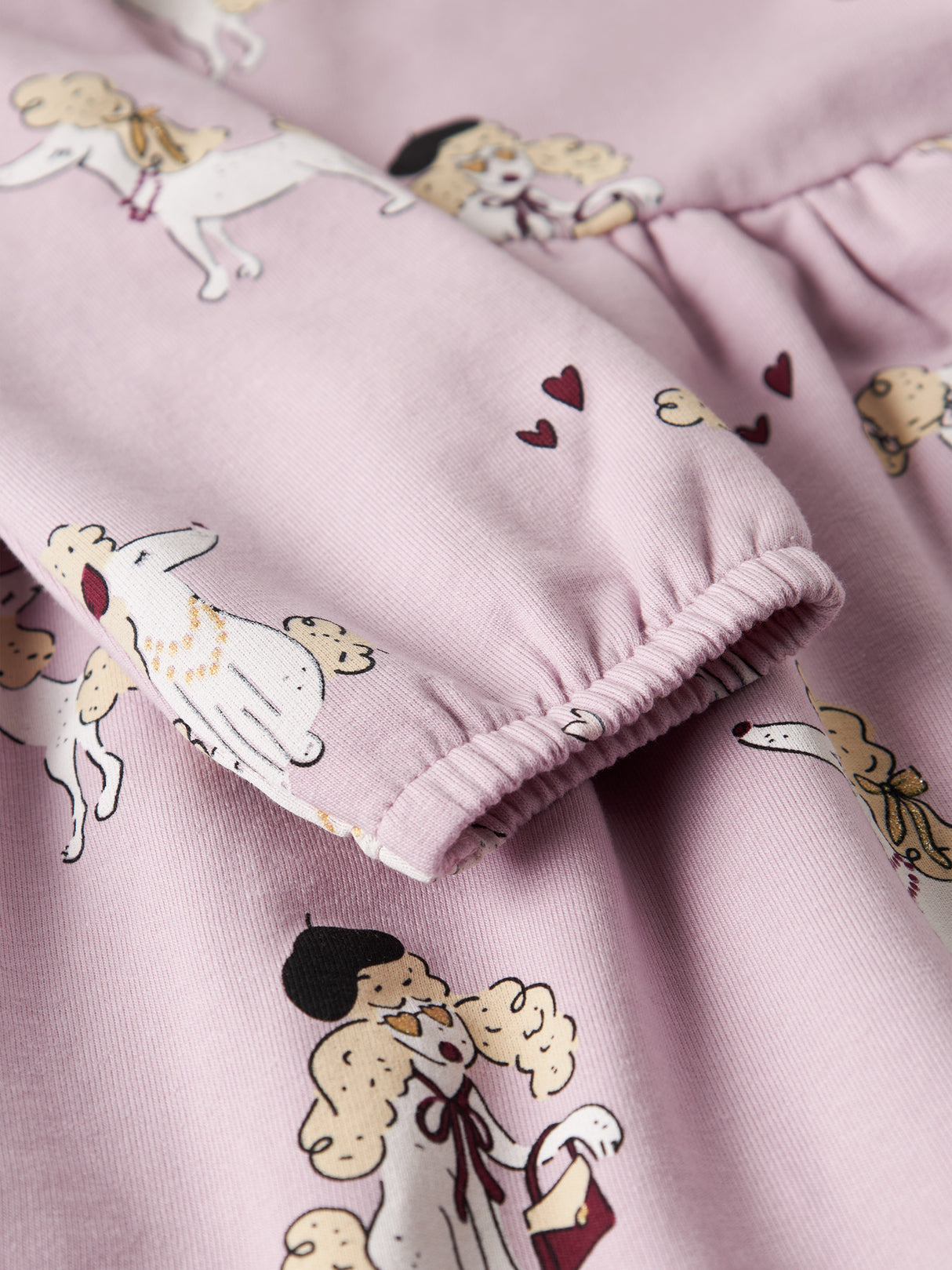 NMFROGIA LS SWEAT DRESS BRU - Keepsake Lilac