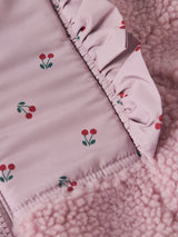 Nameit teddyjakke NBFMINNA SHERPA JACKET - Keepsake Lilac