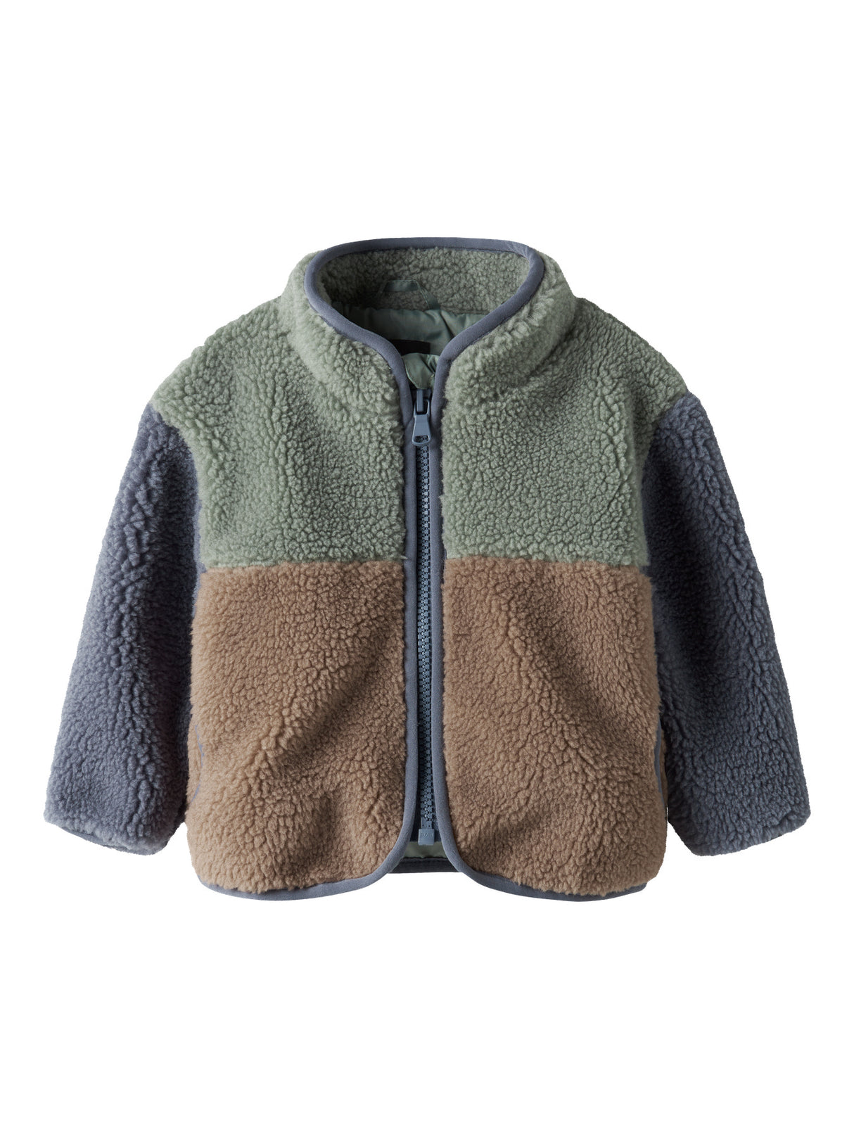 Name it teddyjakke NBMMIMBA SHERPA JACKET - Chinois Green