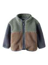 Name it teddyjakke NBMMIMBA SHERPA JACKET - Chinois Green