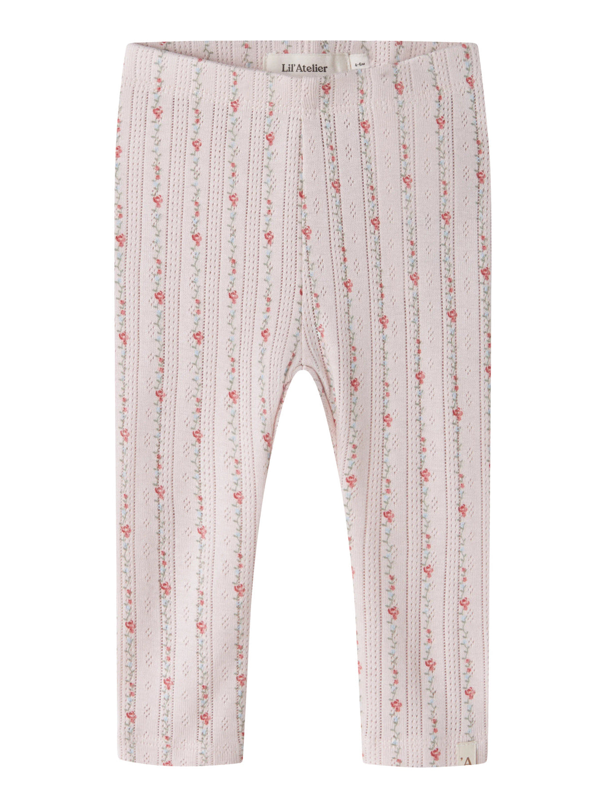 NBFRACHELLO RIA SLIM LEGGINGS LIL - Morganite FLOWER "4"