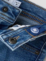 NMMSILAS SLIM JEANS 1061-DT TB - Medium Blue Denim