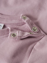 NBFBETINA LS SWEAT BRU - Dawn Pink