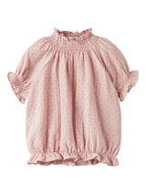 NMFDEMBE SS LOOSE SHIRT LIL - Peach Whip