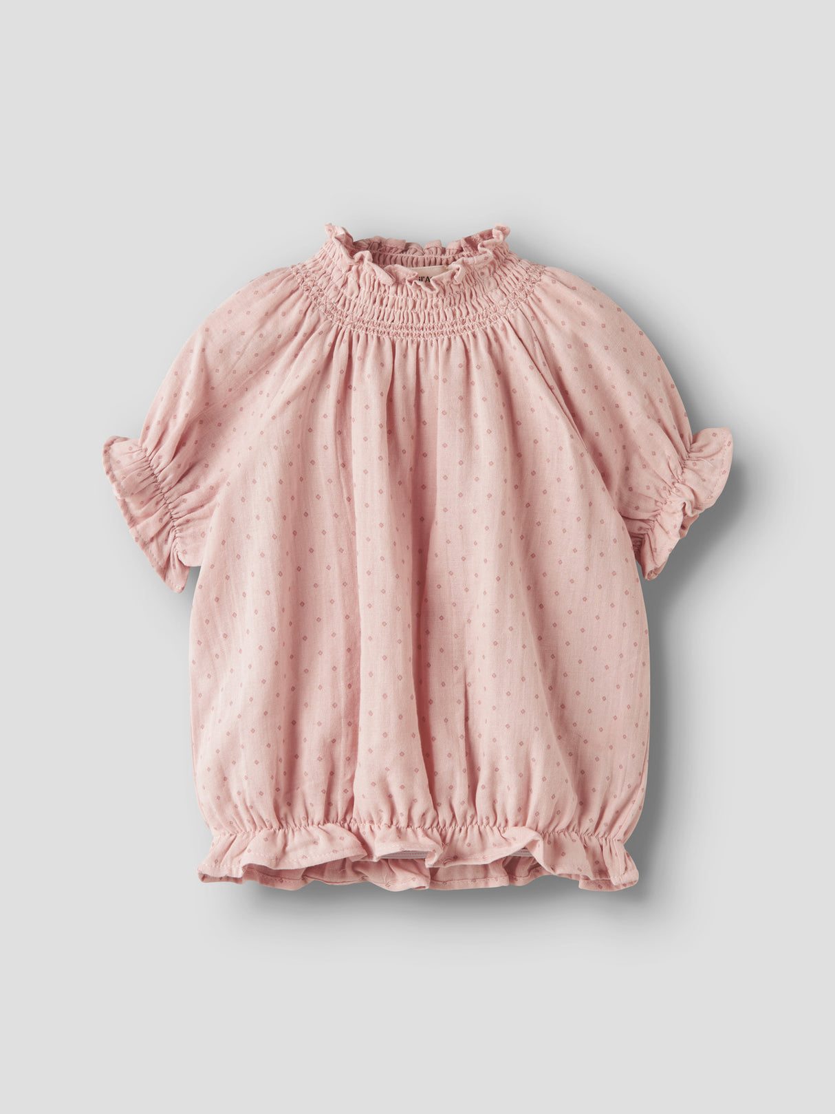 NMFDEMBE SS LOOSE SHIRT LIL - Peach Whip