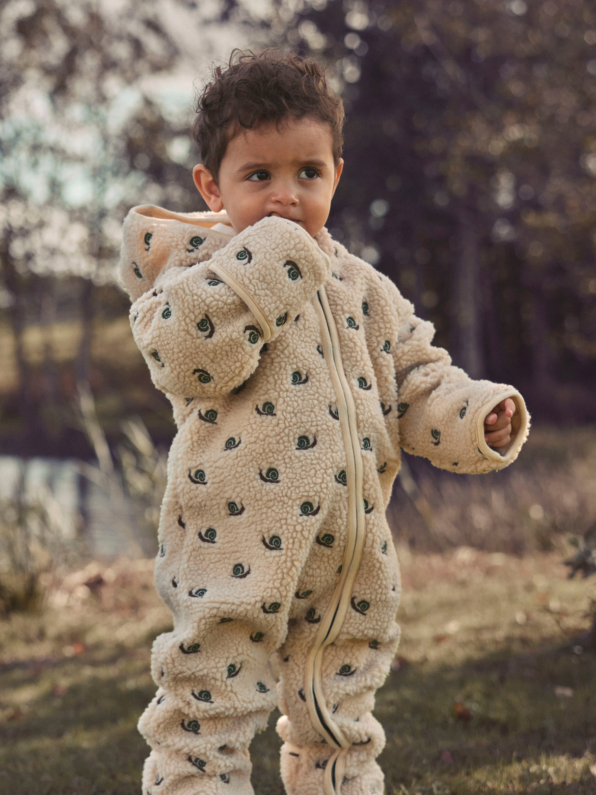 NBMNALO SUI LS LOOSE SUIT LIL - Turtledove SNAIL